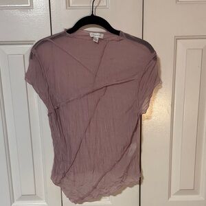 NWOT Topshop Women’s Lilac Crepe Top